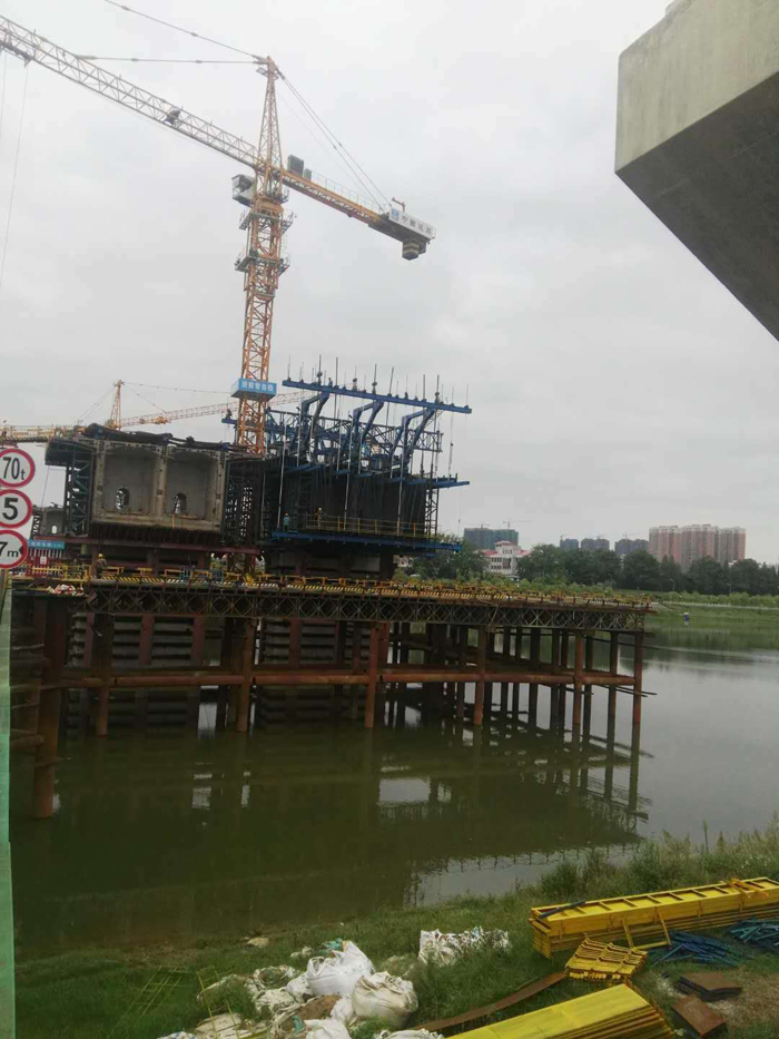 Jembatan Huangpoqiao. Berbentuk situ. Cantilever berbentuk Traveler Boyoun