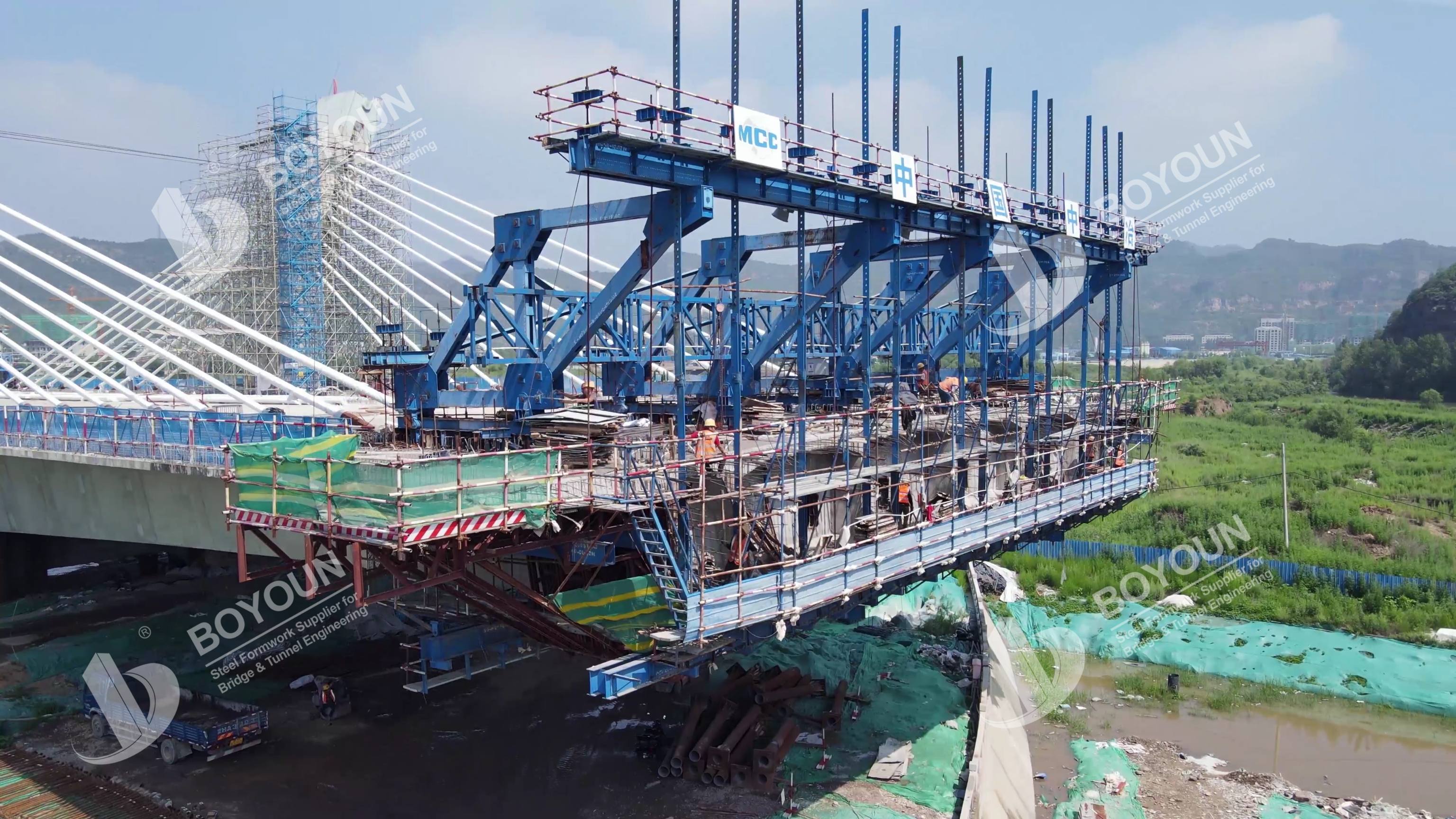 Proyek jembatan Yanyingzi