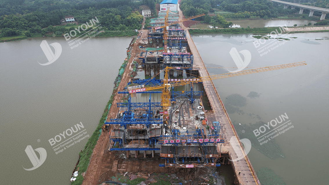 Hanshounan No1 Super Bridge Cantilever proyek penjelajah