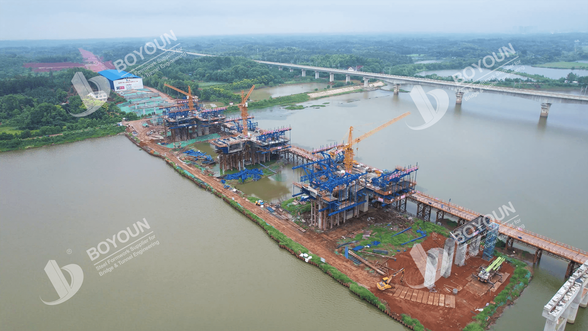 Hanshounan No1 Super Bridge Cantilever proyek penjelajah