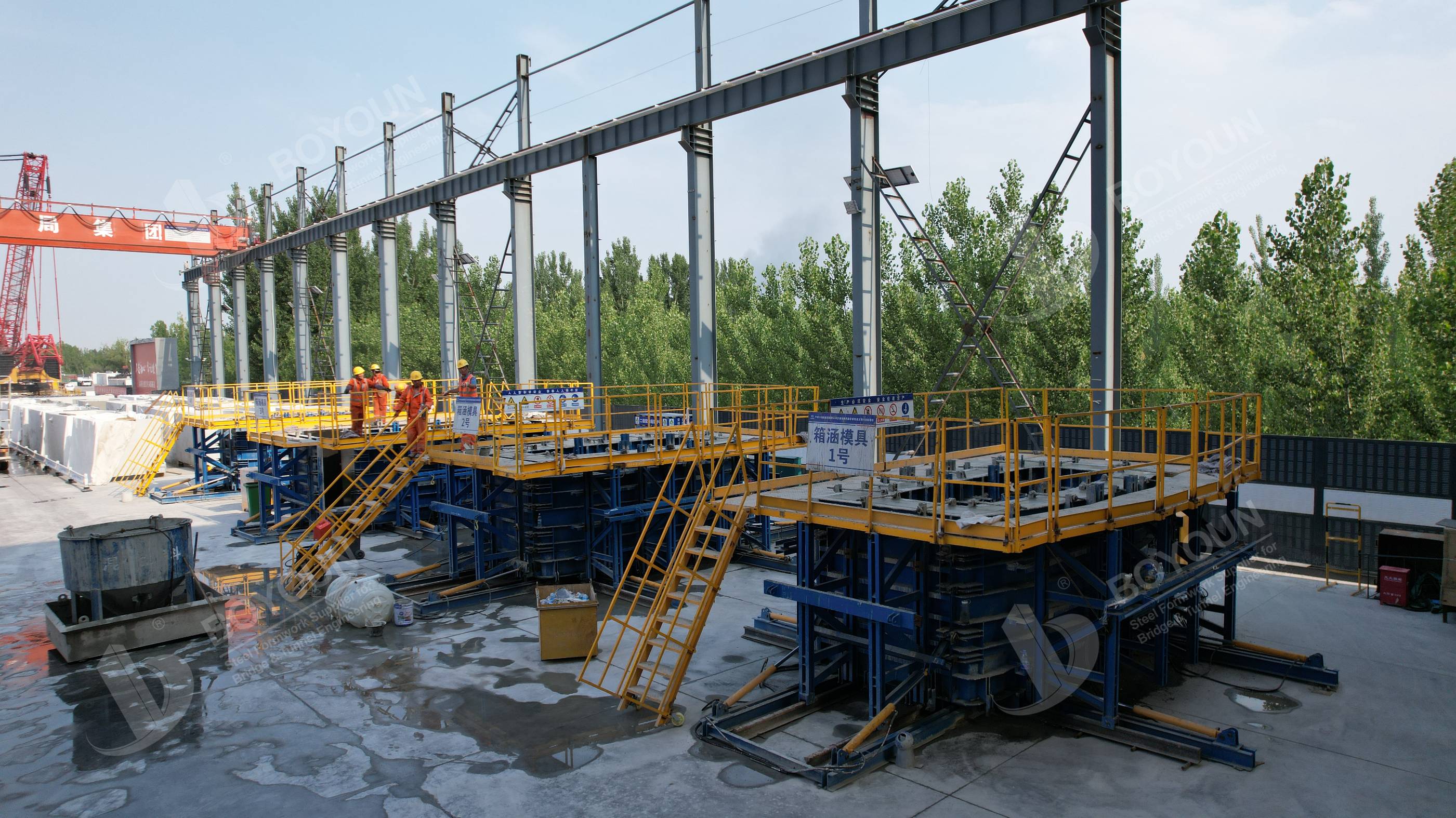 Pengaturan dan kontrol kualitas dari Culverts kotak