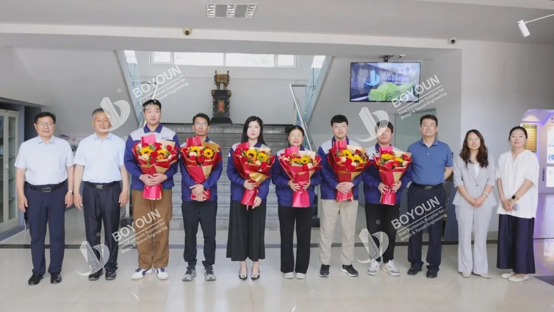 Wakil sekretaris distrik Bincheng Hongzhu mengunjungi pekerja Sci-Tech Boyoun