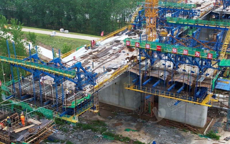 Proyek jembatan sungai Jushui