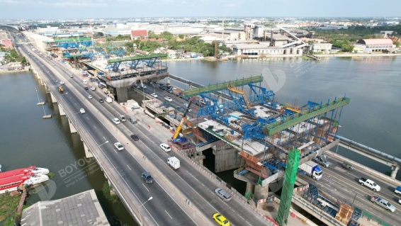 Kontrol kualitas konstruksi Cantilever untuk jangka panjang mendahului jembatan balok