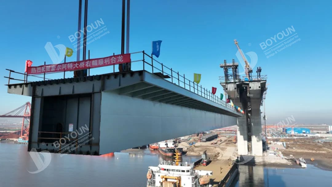 Teknologi konstruksi utama untuk jembatan melengkung dari baja