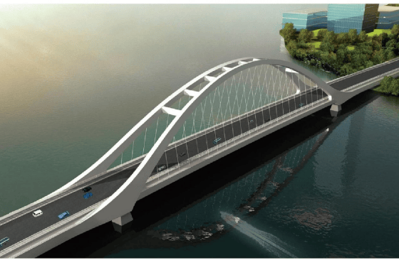 Jembatan Girder kotak baja