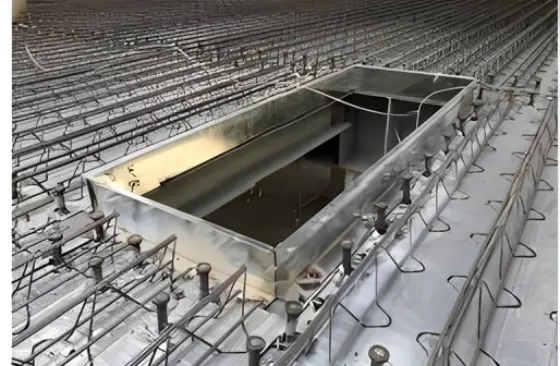 Sistem beton komposit lantai