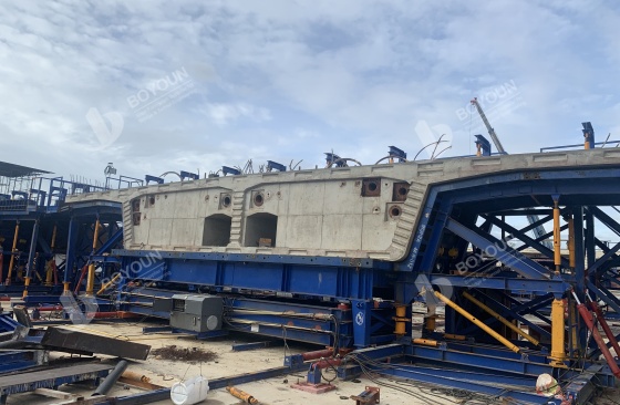 Galat penyesuaian metode selama tahap ereksi Segmental