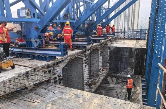 Sanming Changan Road Overpass Project Crossing Yingtan Xiamen kereta api
